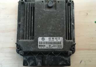 Calculator motor 03G906016CB, 0281011900, Vw Golf 5 coupe 1.9tdi