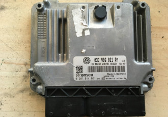 Calculator motor, 03G906021PM, 0281014061, Vw Golf 5 1.9tdi