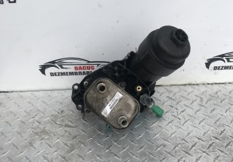 Carcasa filtru ulei cu racitor ulei, Skoda Octavia 3, 1.6 TDI, CLH cod 03N115389,