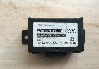 Modul alarma Audi A6 C5, A6 Allroad, an 2000-2005, 4D0951173D