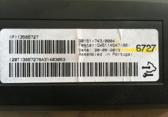 Modul climatronic pentru opel astra j cod:13586727