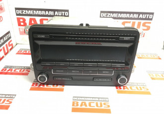 Radio CD VW Passat B7 cod: 1k0035186aq